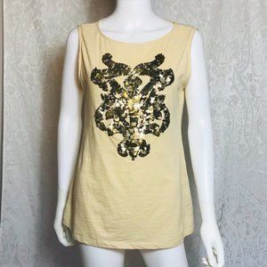 Nanette Lepore Sequin Tank Top